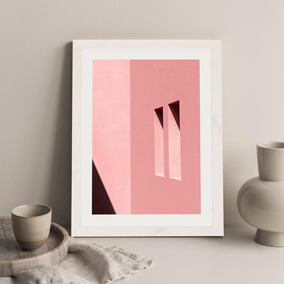 Windows And Shadows Art Print White Frame – image 5