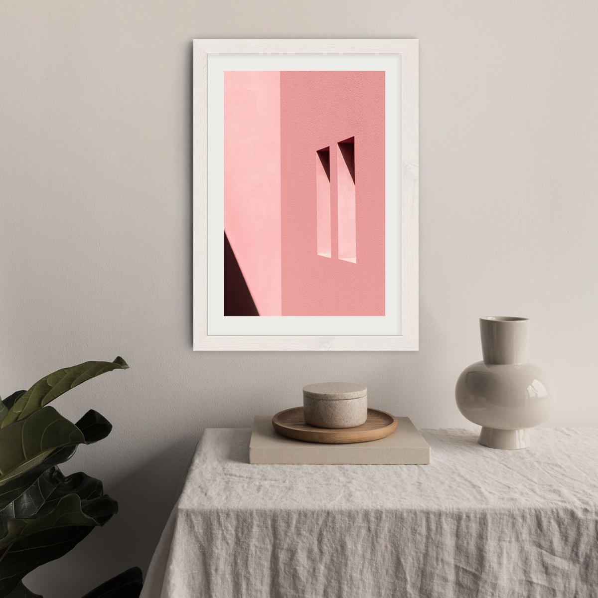 Windows And Shadows Art Print White Frame – image 6
