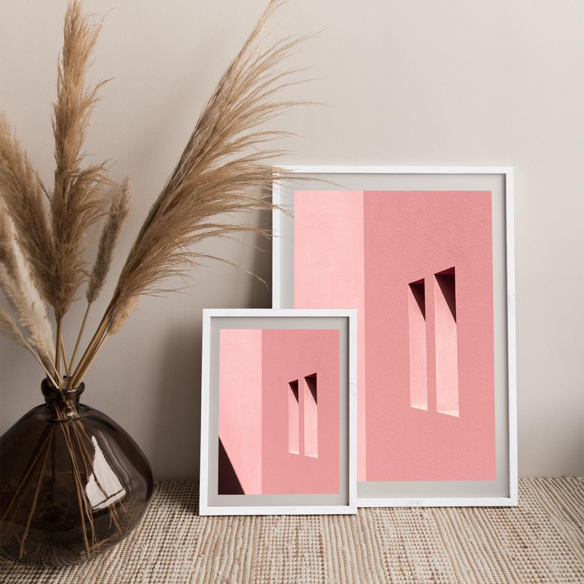 Windows And Shadows Art Print White Frame – image 8