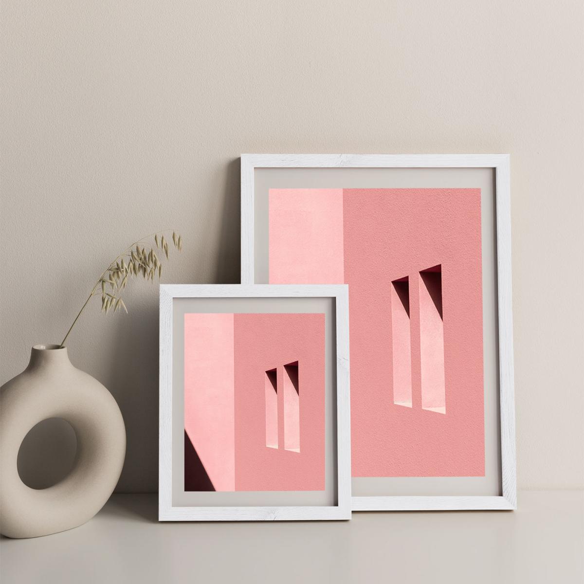 Windows And Shadows Art Print White Frame – image 9