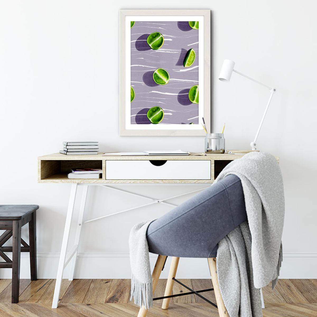 Fruit No. 10.1 Art Print White Frame – image 4