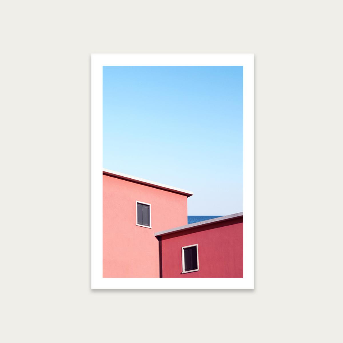 Neighbors 1 Art Print Unframed