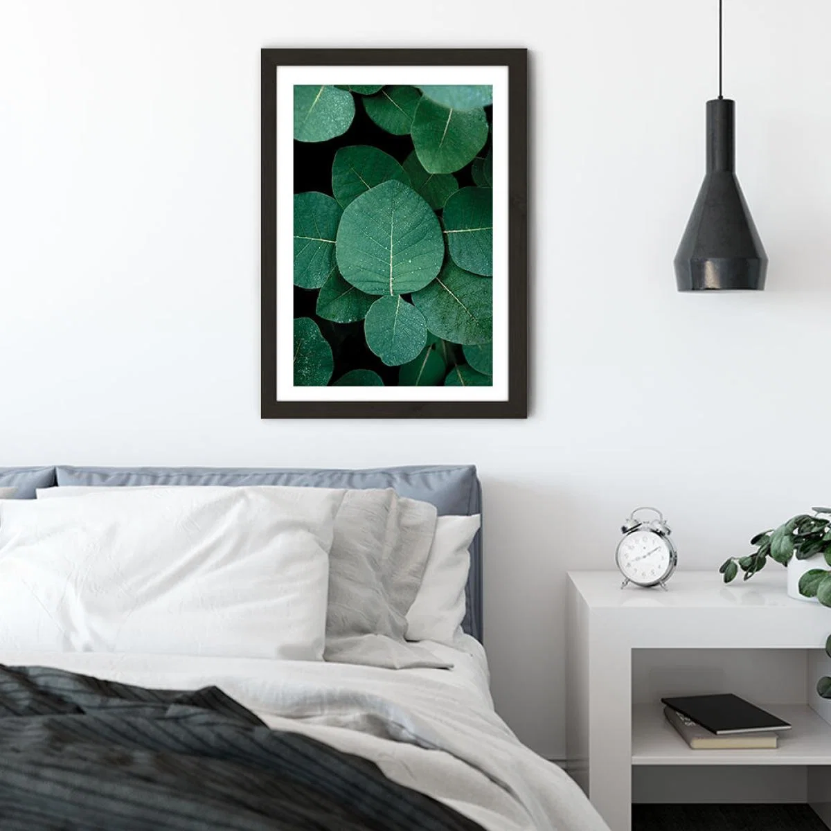 No Leaves No Life Art Print Black Frame – image 2