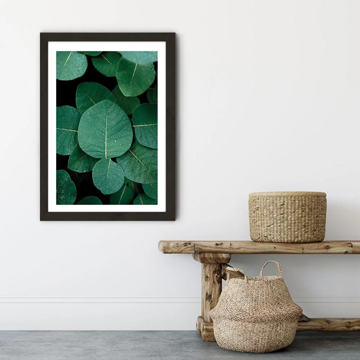 No Leaves No Life Art Print Black Frame – image 5