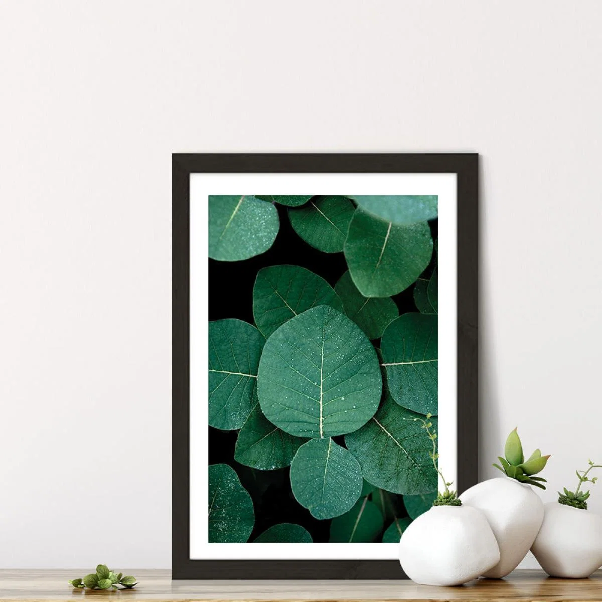 No Leaves No Life Art Print Black Frame – image 6