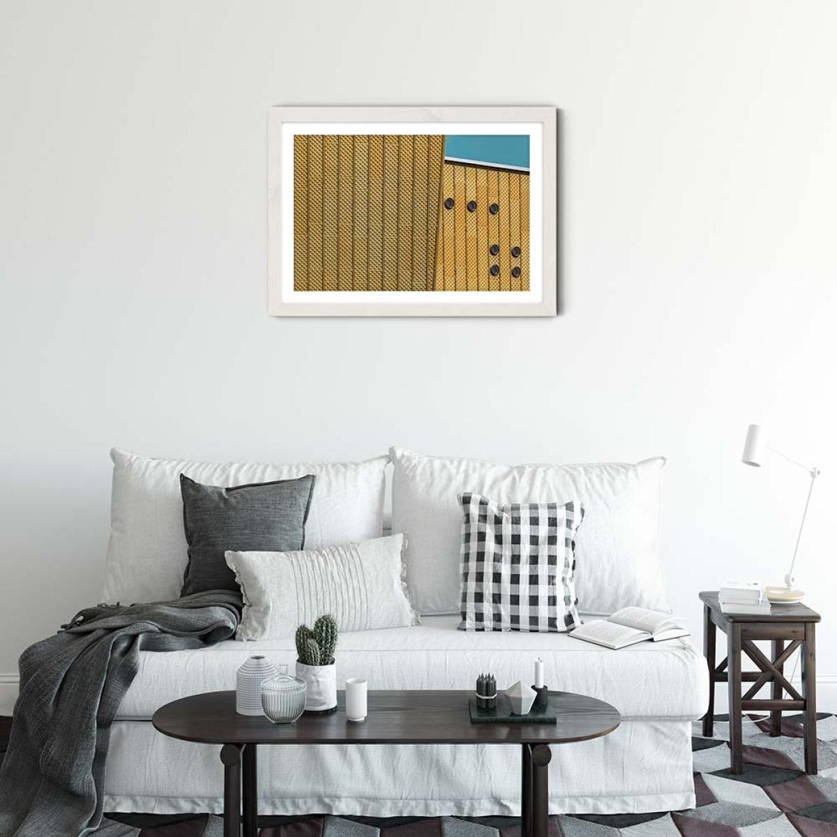 Philharmonie Art Print White Frame – image 2