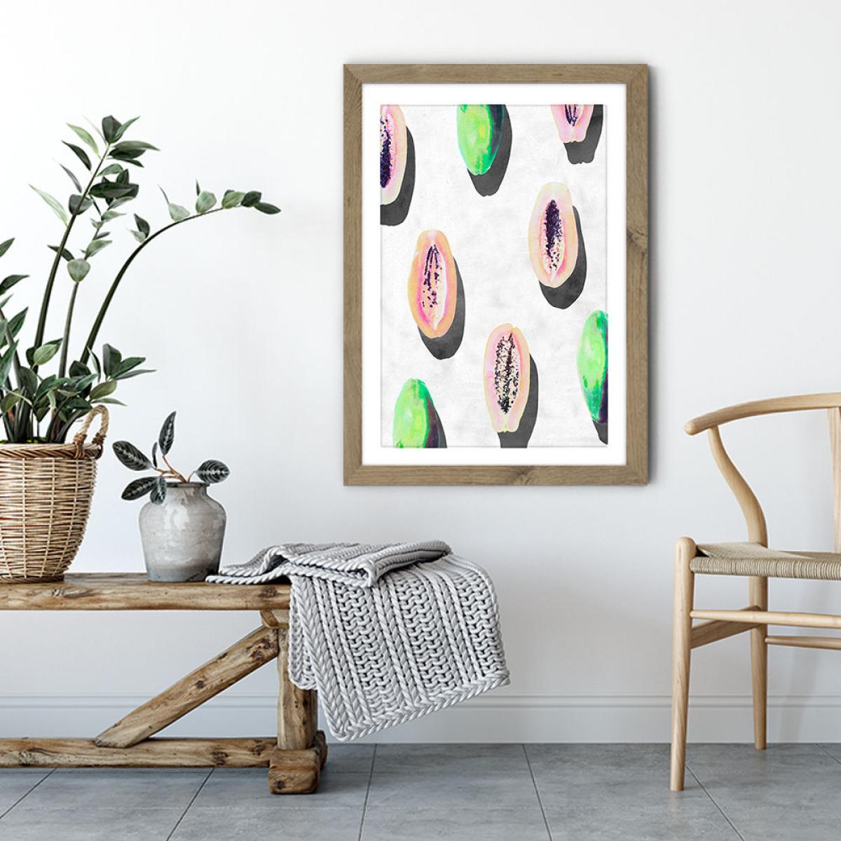 Fruit No. 11.1 Art Print Oak Frame – image 4
