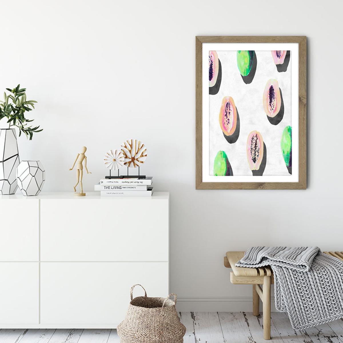 Fruit No. 11.1 Art Print Oak Frame – image 5