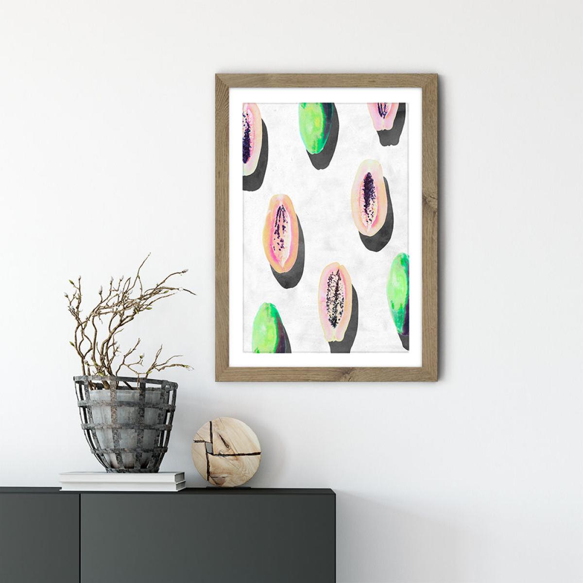 Fruit No. 11.1 Art Print Oak Frame – image 6