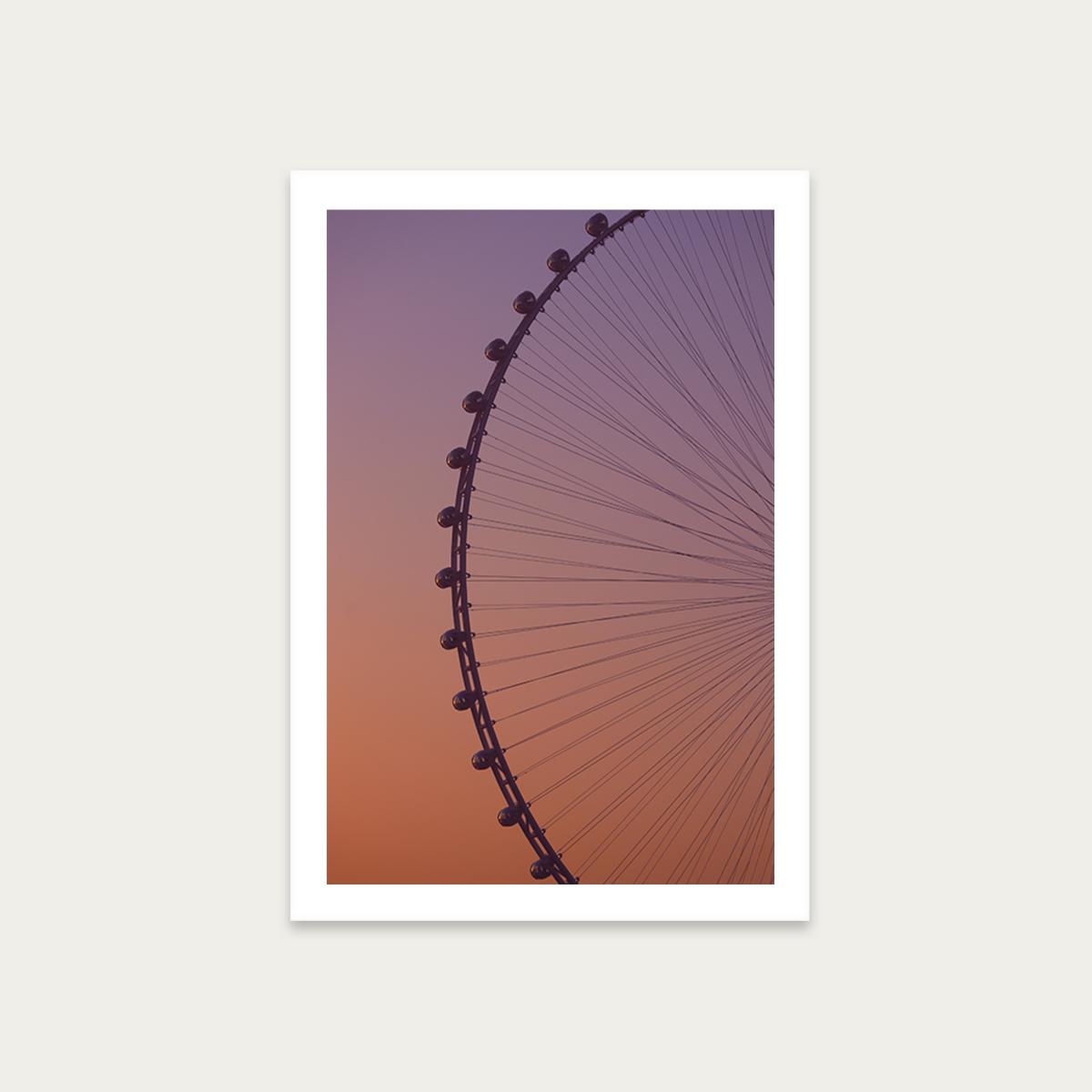 Ain Dubai Art Print Unframed