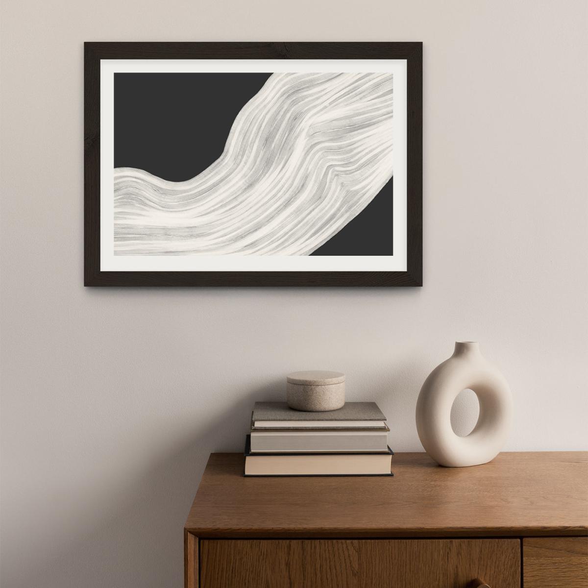 Torso Art Print Black Frame – image 2