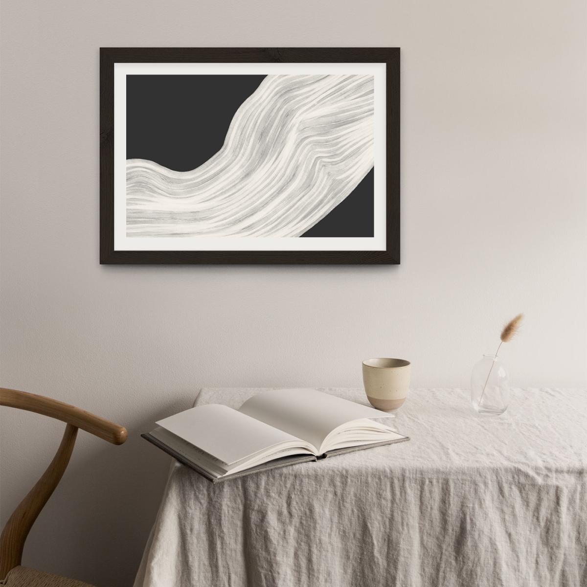 Torso Art Print Black Frame – image 4