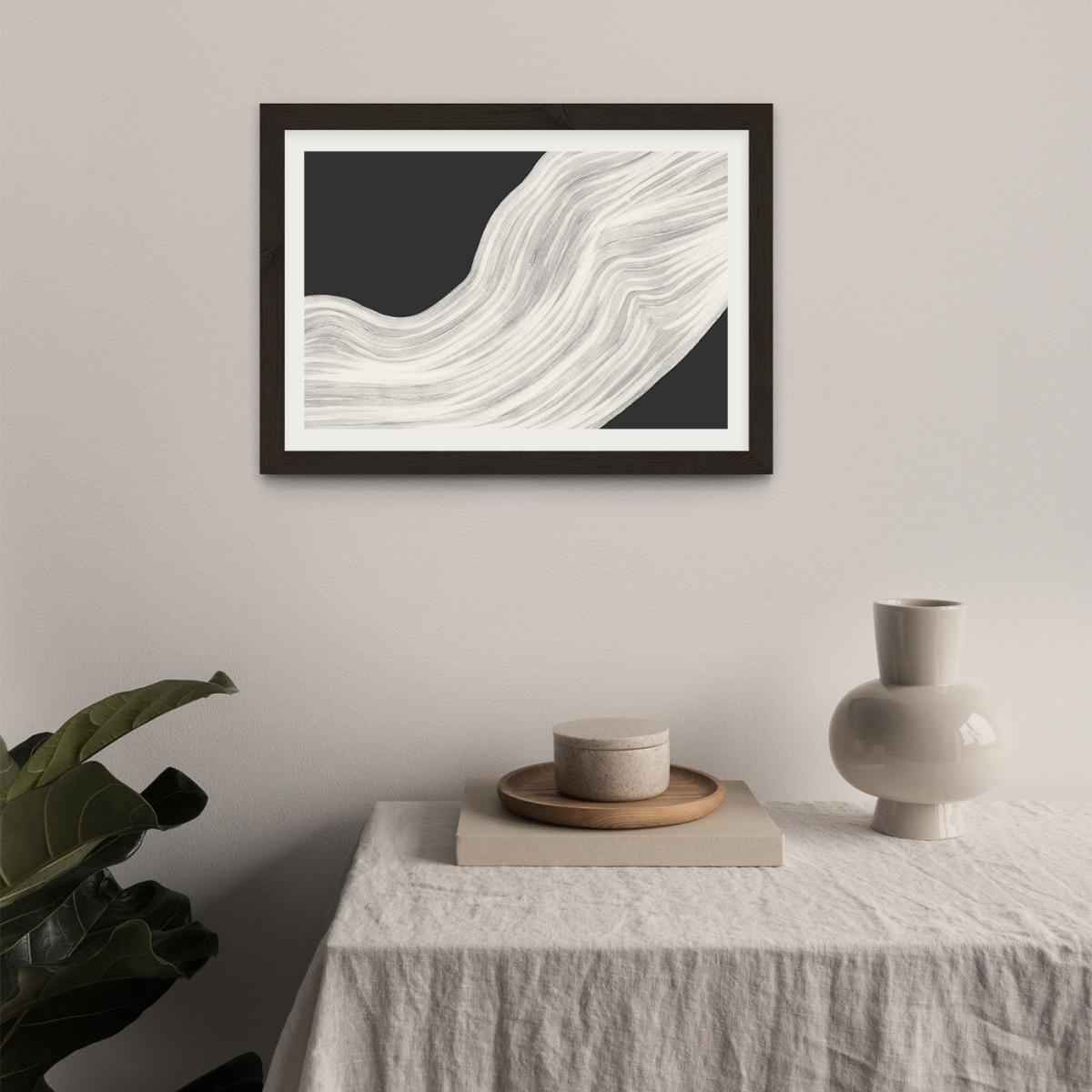 Torso Art Print Black Frame – image 5