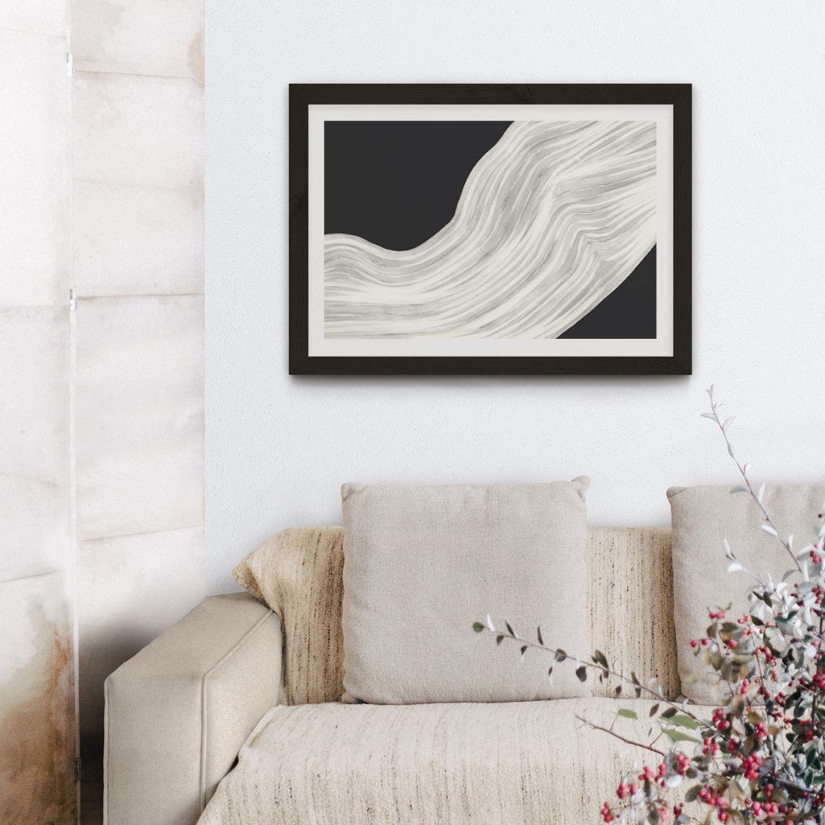 Torso Art Print Black Frame – image 7