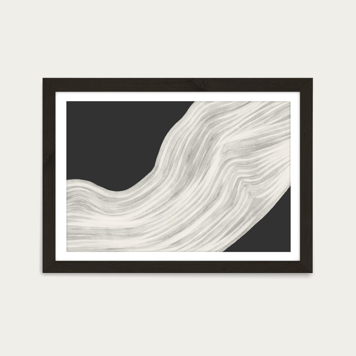 Torso Art Print Black Frame – image 1