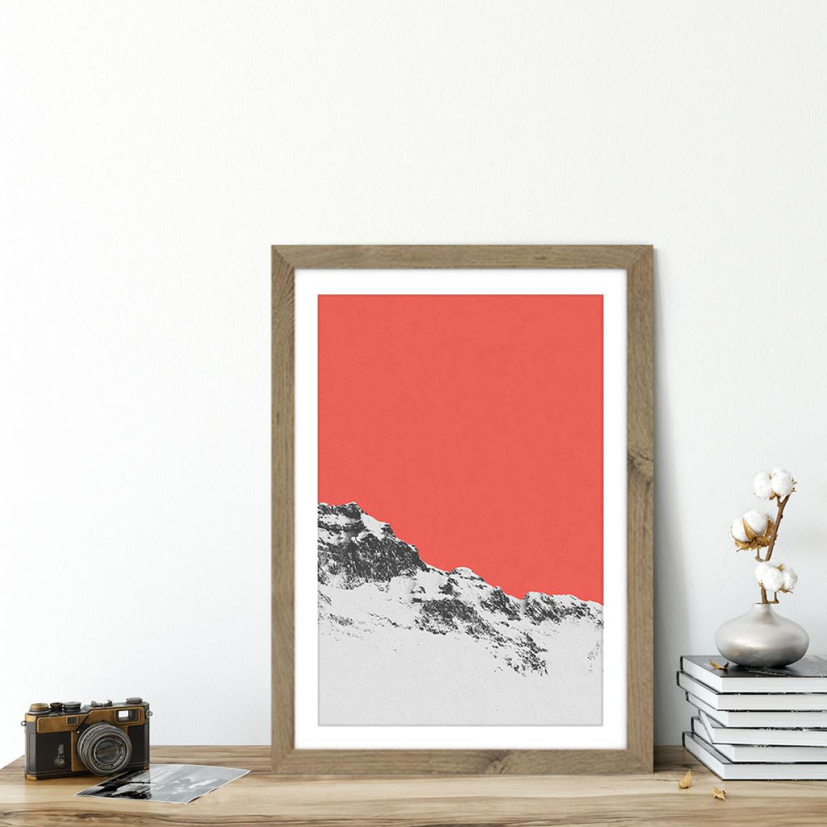 Atmosphere Art Print Oak Frame – image 3