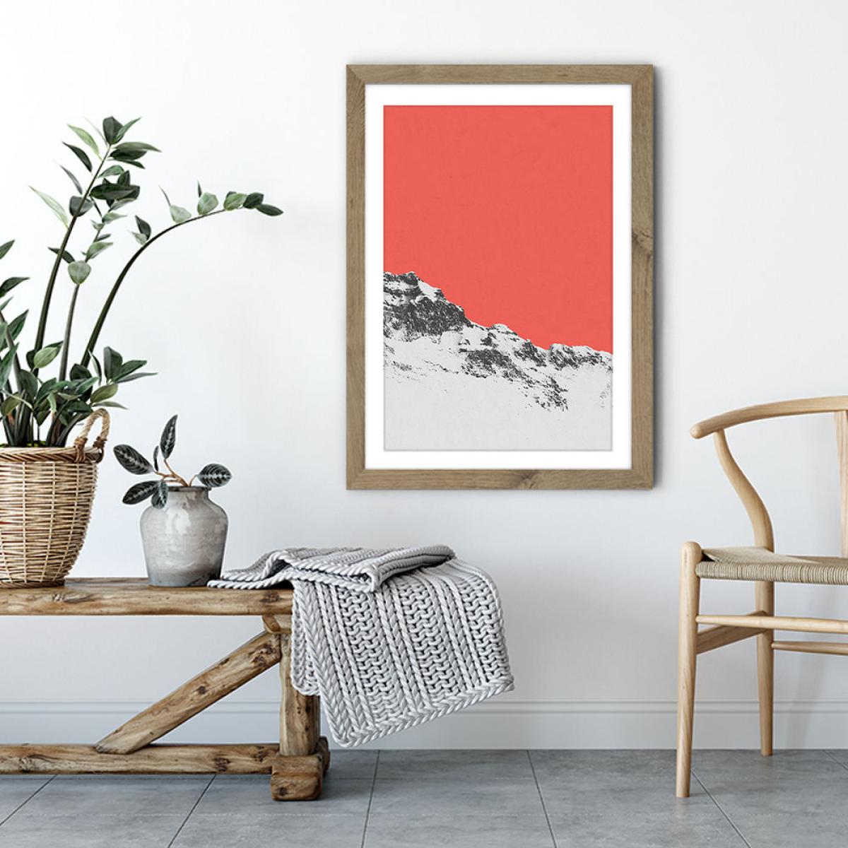 Atmosphere Art Print Oak Frame – image 4