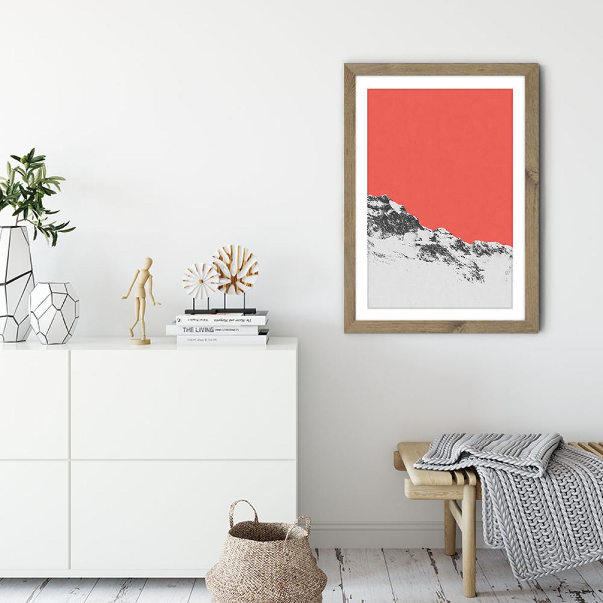 Atmosphere Art Print Oak Frame – image 5