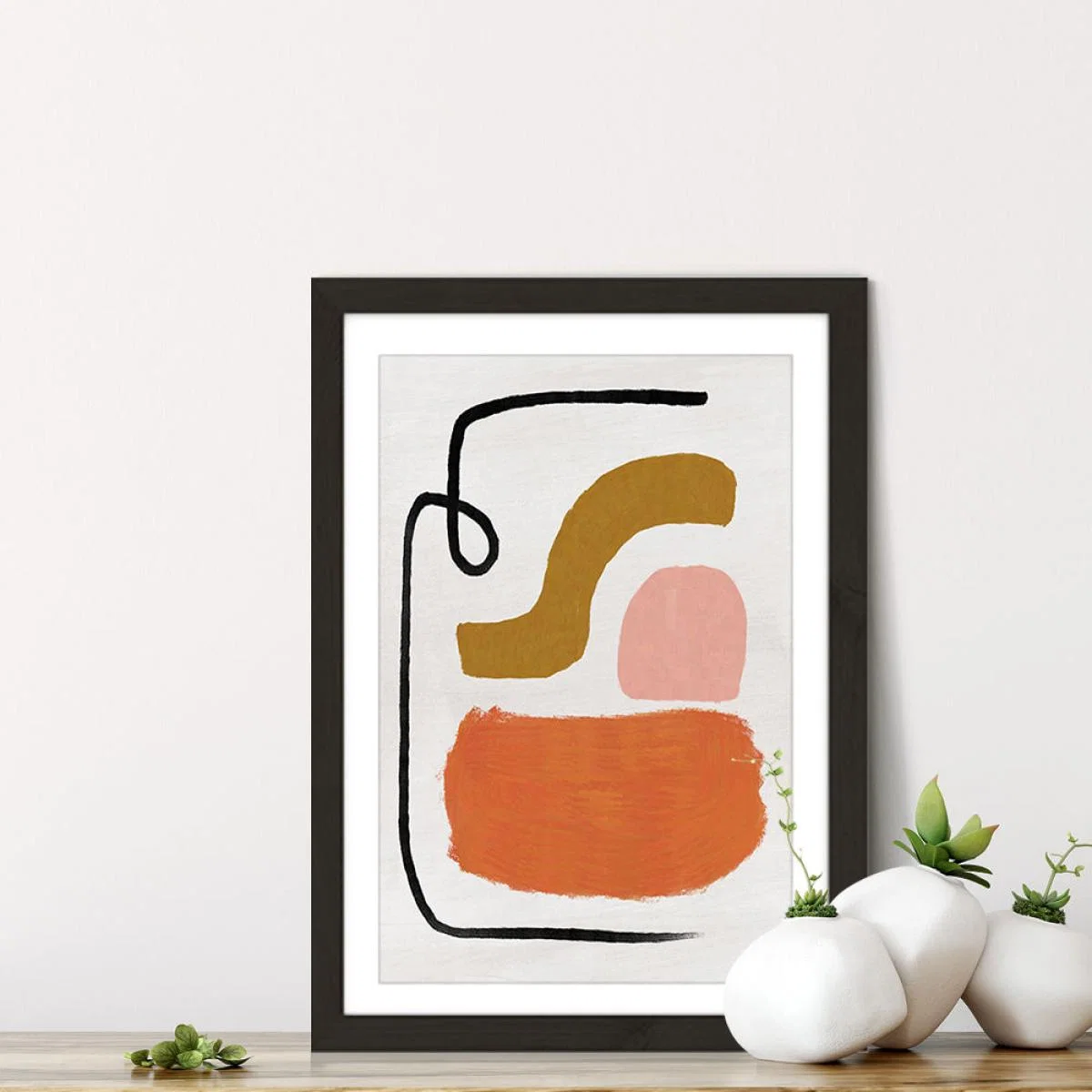New School III Art Print Black Frame – image 6