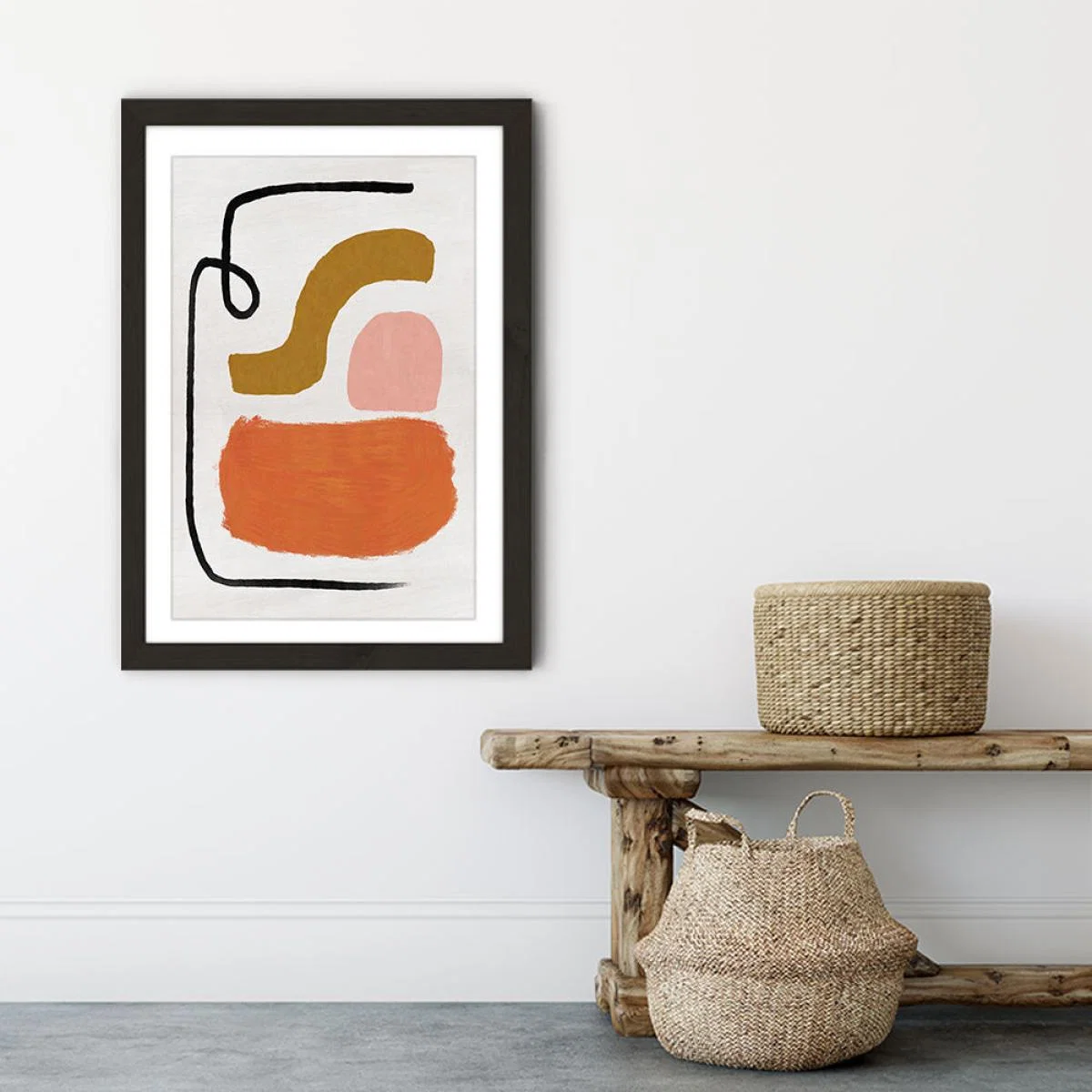New School III Art Print Black Frame – image 7