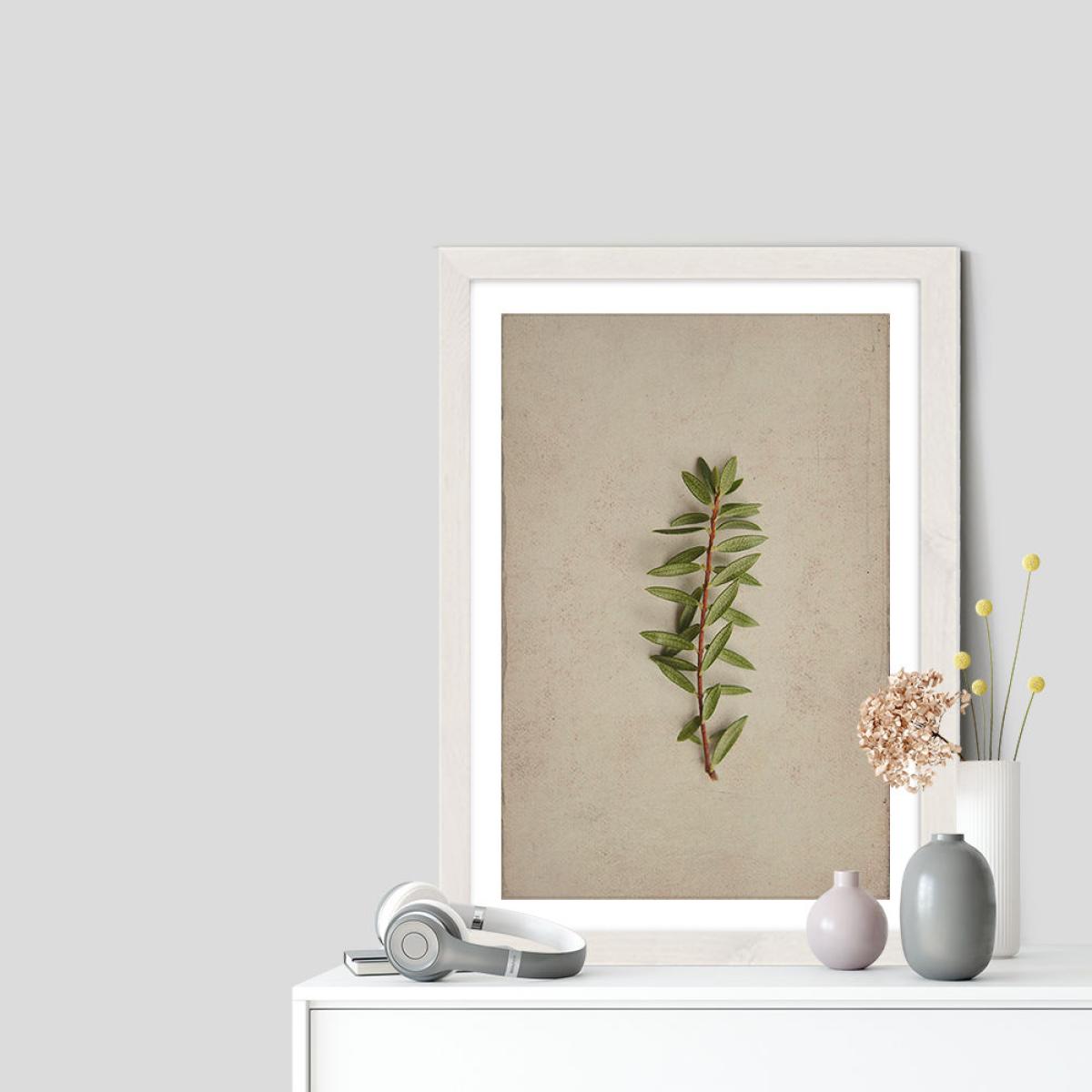 Fynbos 7 Art Print White Frame – image 7