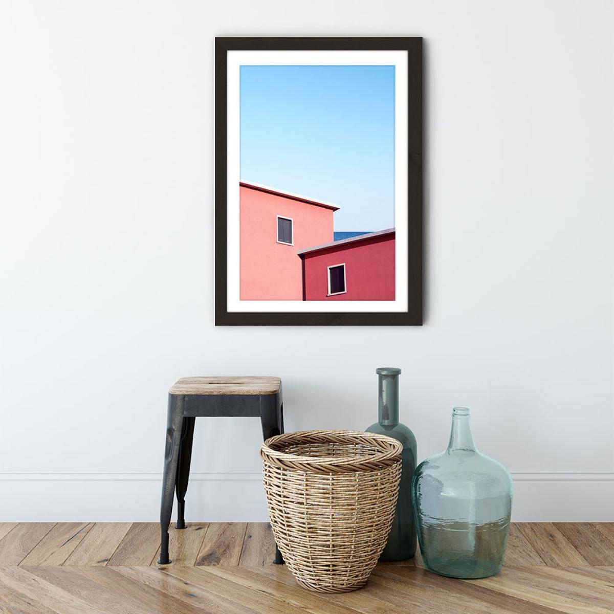 Neighbors 1 Art Print Black Frame – image 2