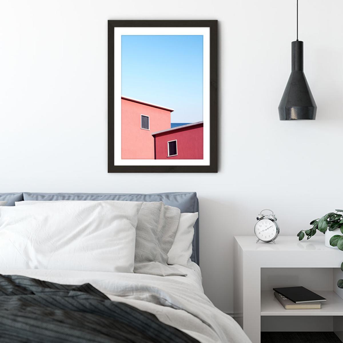 Neighbors 1 Art Print Black Frame – image 3