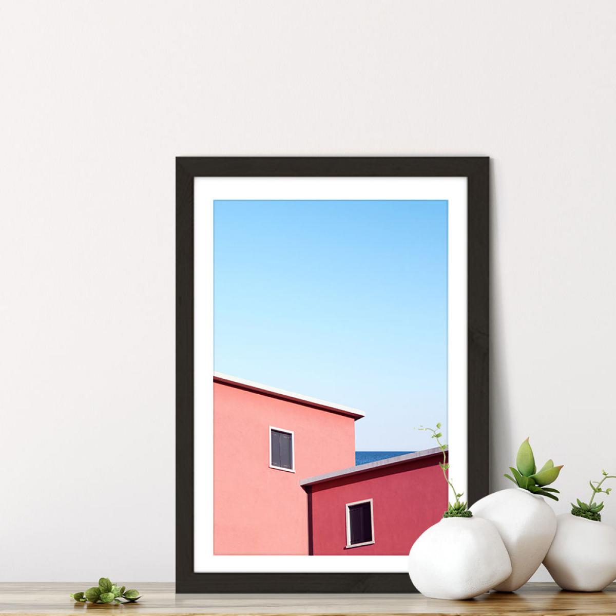Neighbors 1 Art Print Black Frame – image 7