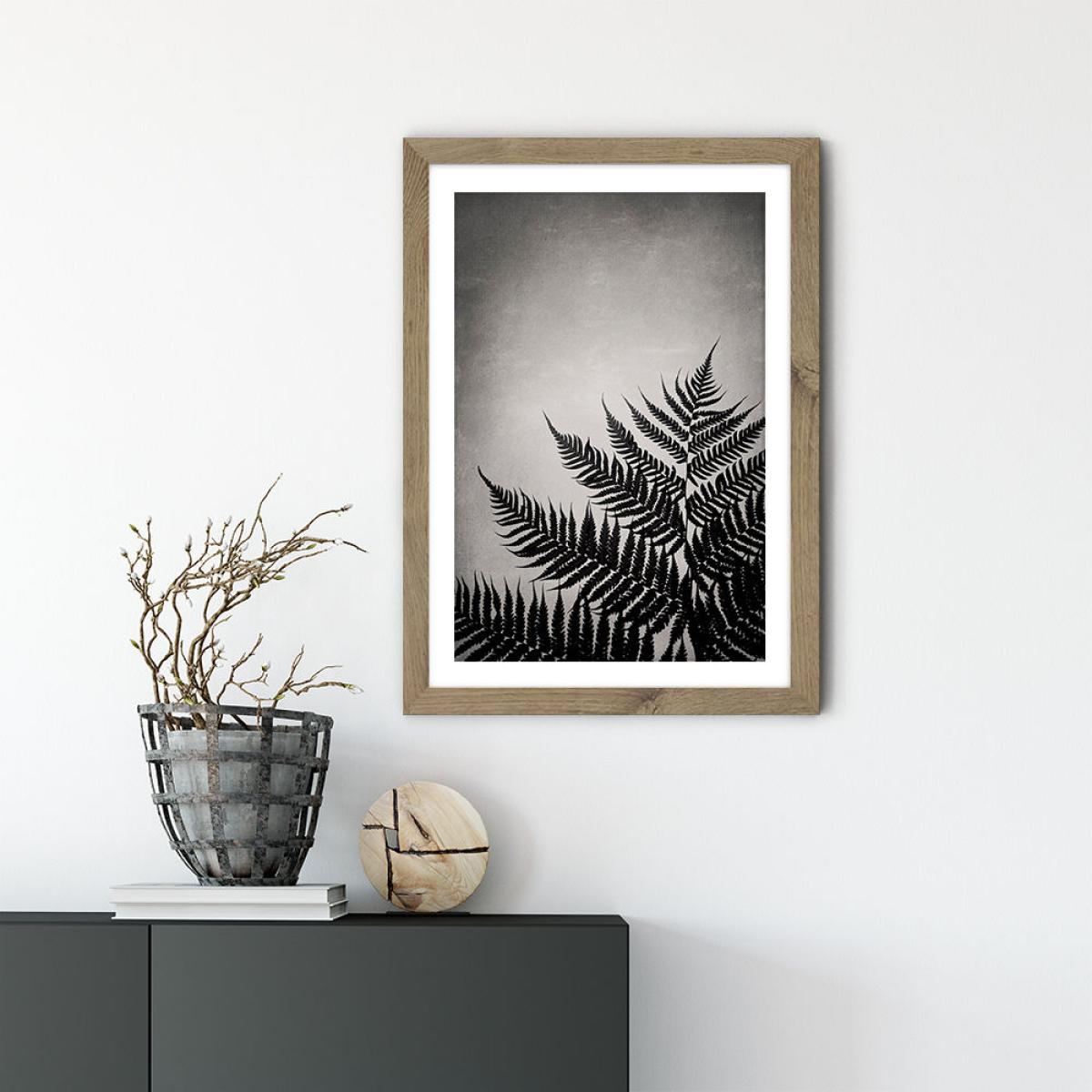 Mansion of the Sky 2 Art Print Oak Frame – image 2