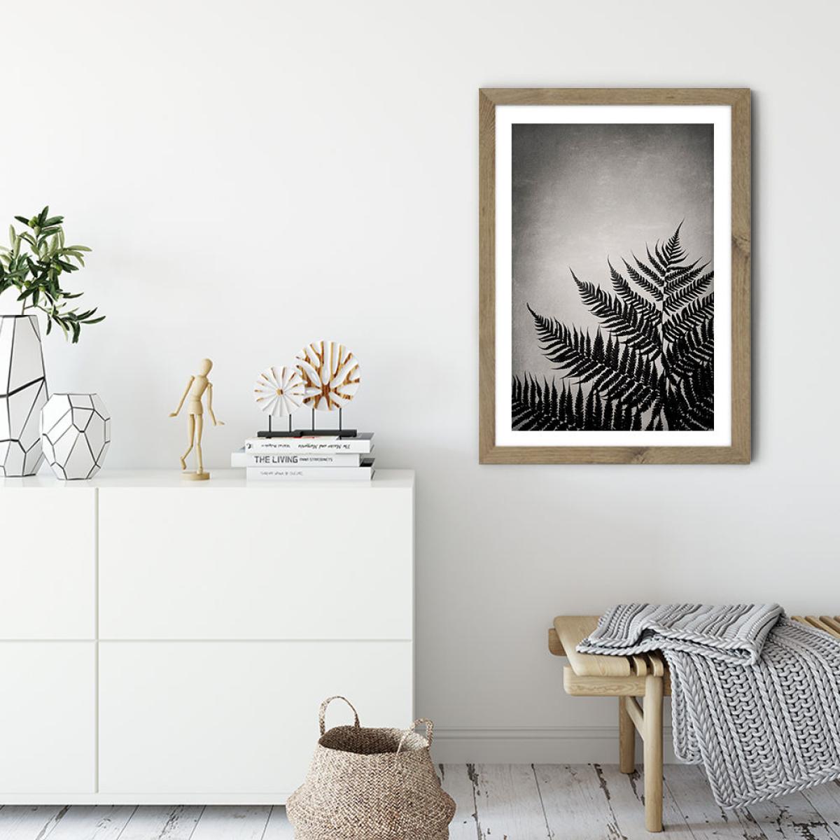 Mansion of the Sky 2 Art Print Oak Frame – image 3