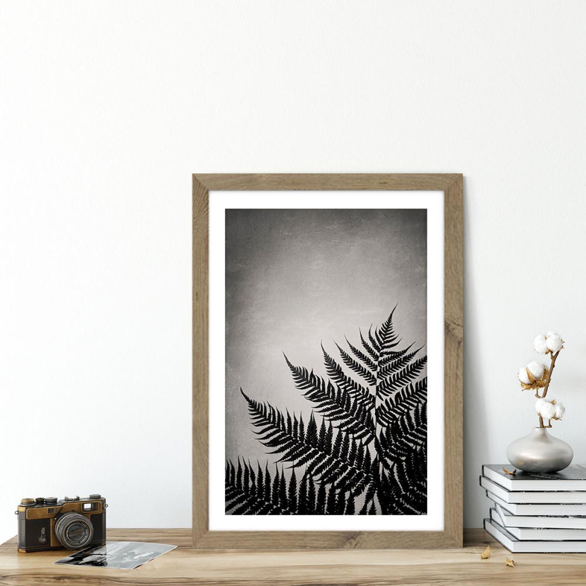 Mansion of the Sky 2 Art Print Oak Frame – image 4