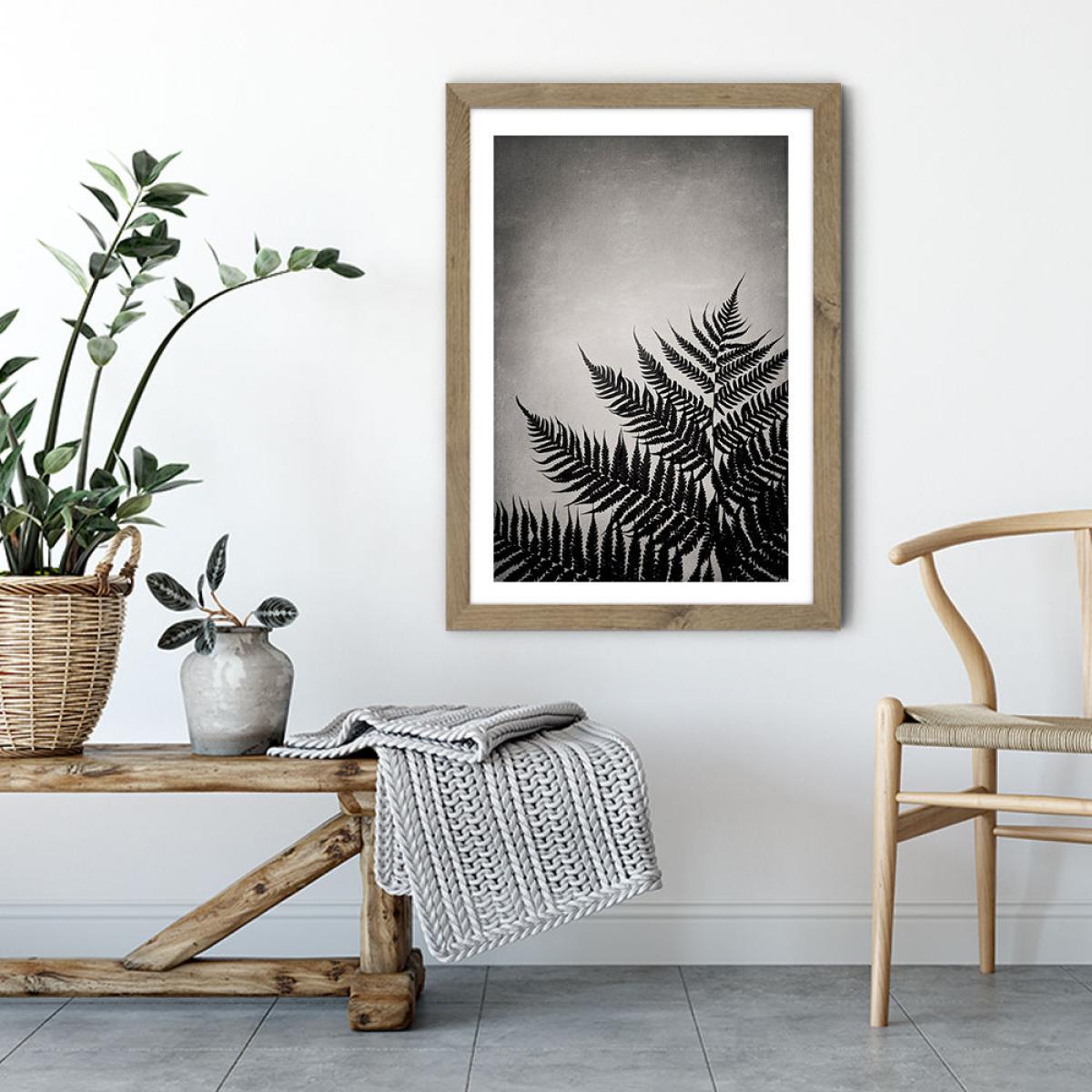 Mansion of the Sky 2 Art Print Oak Frame – image 5