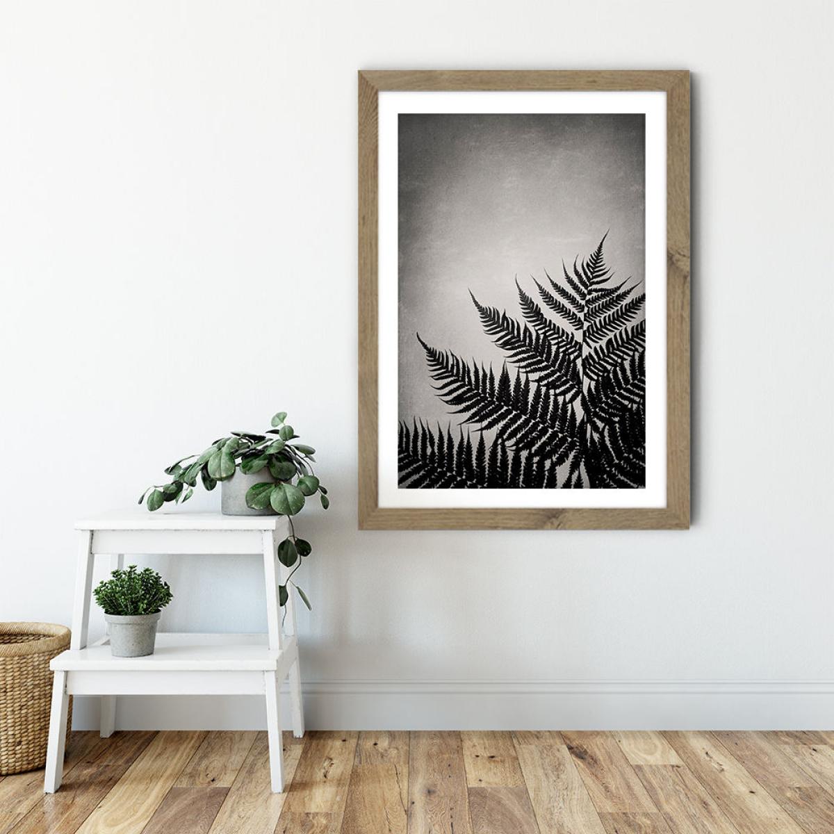Mansion of the Sky 2 Art Print Oak Frame – image 6