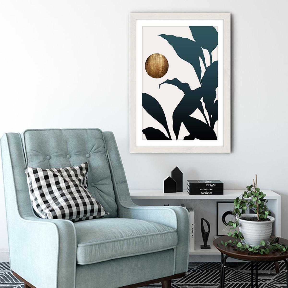 In the Jungle Art Print White Frame – image 3