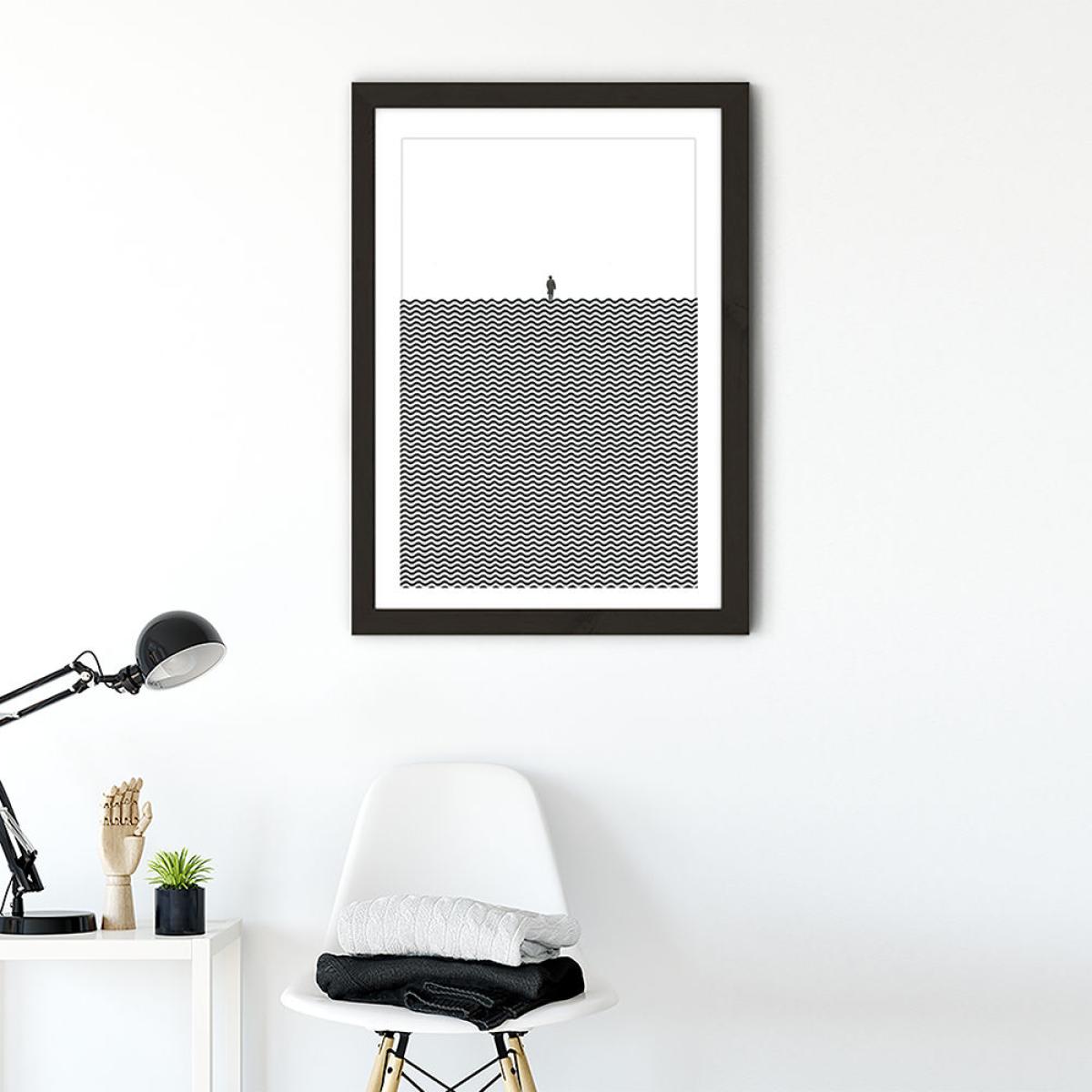 The Zone Art Print Black Frame – image 2