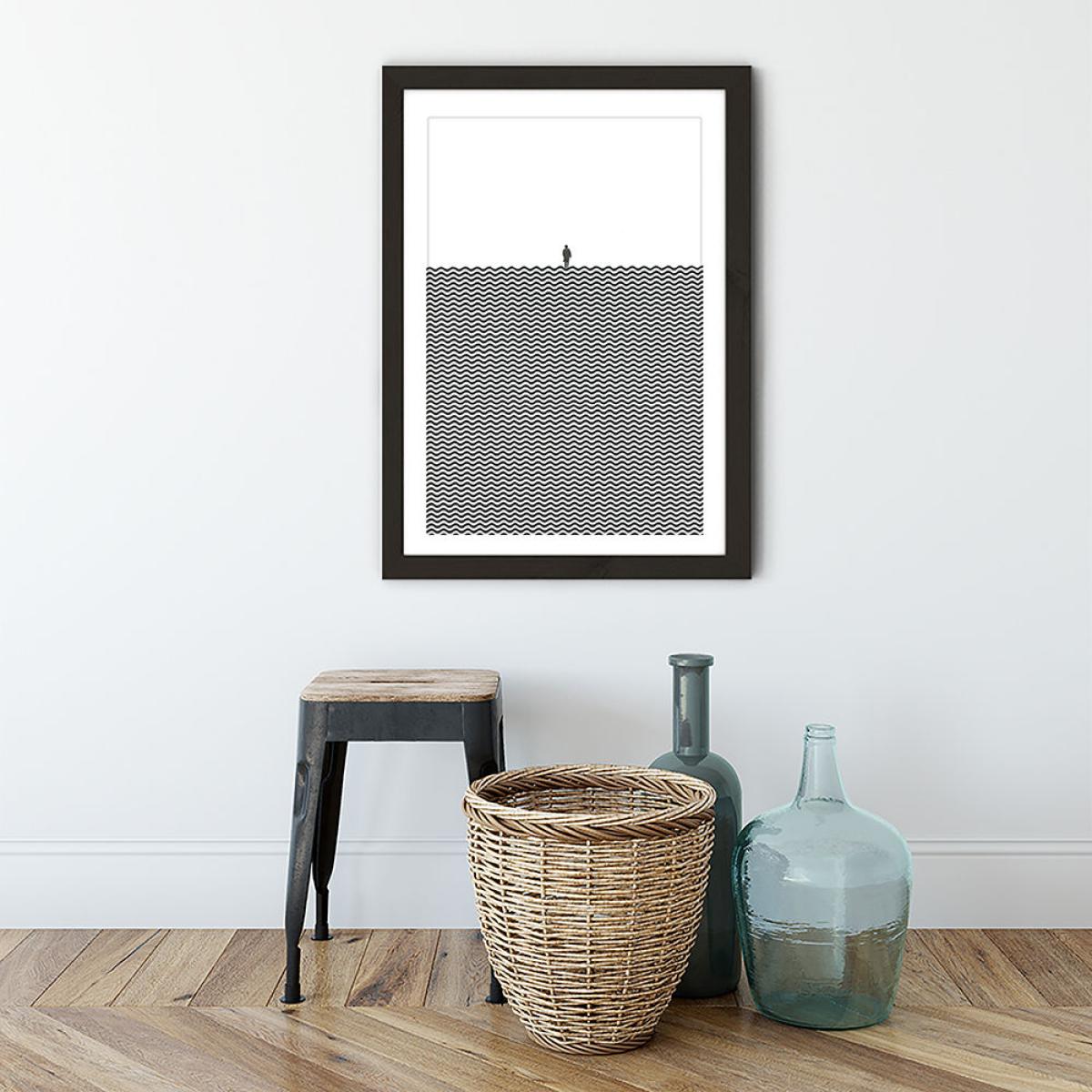 The Zone Art Print Black Frame – image 3
