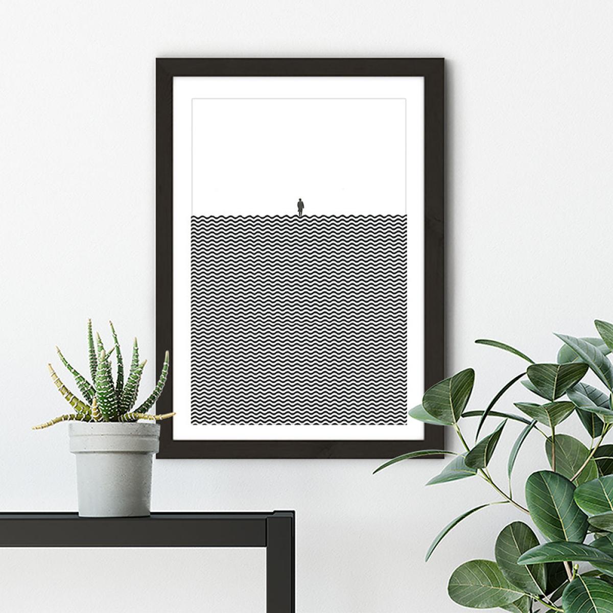 The Zone Art Print Black Frame – image 5