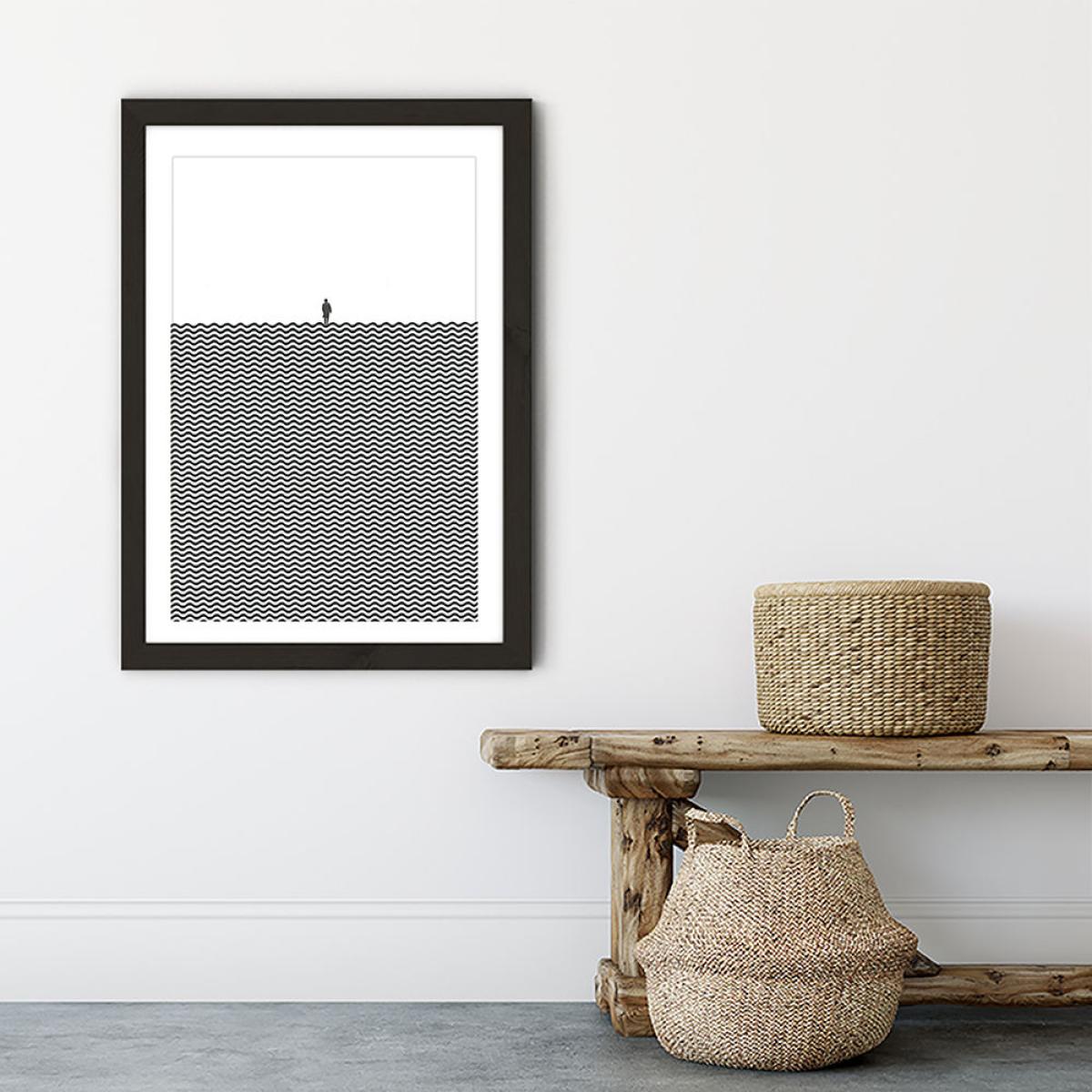The Zone Art Print Black Frame – image 6