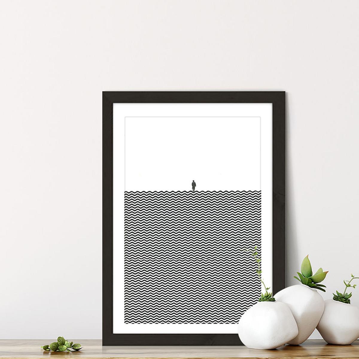 The Zone Art Print Black Frame – image 7