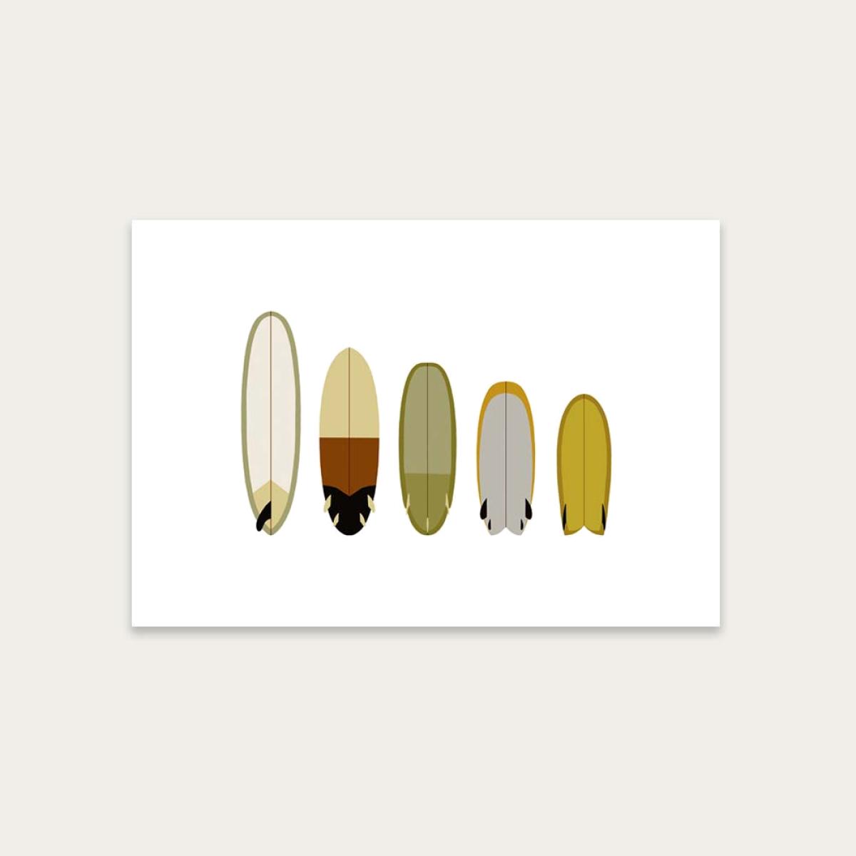 Earth Quiver Art Print Unframed