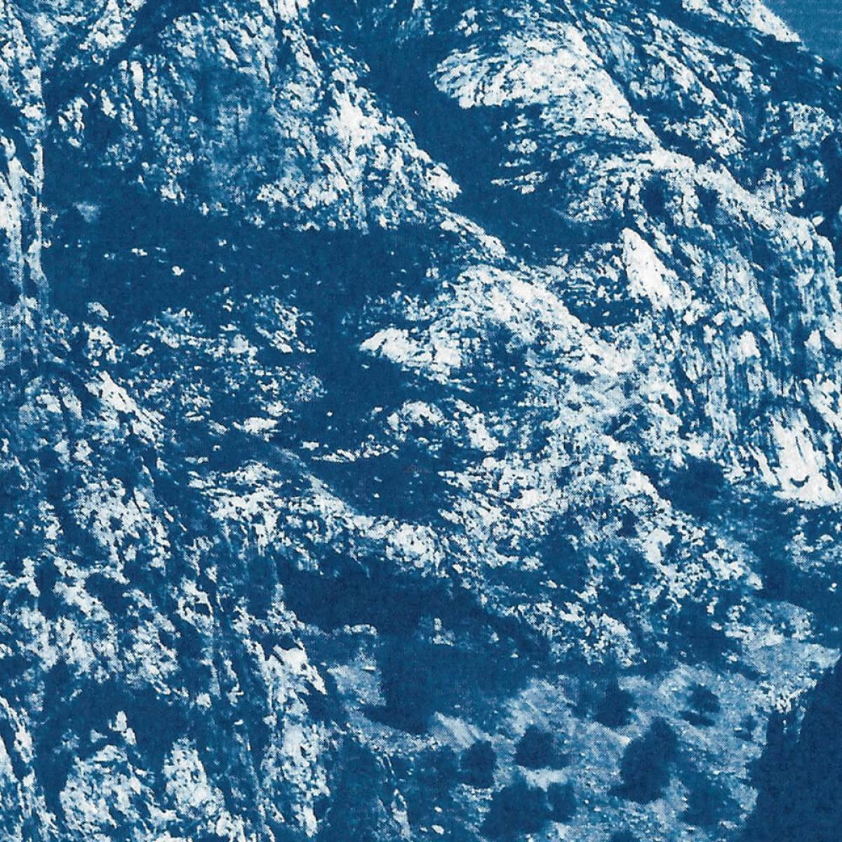 Yosemite Blue Mountain Handmade Cyanotype Art Print – image 7