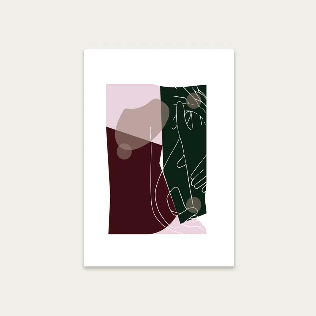 Unframed Modern Art I Art Print