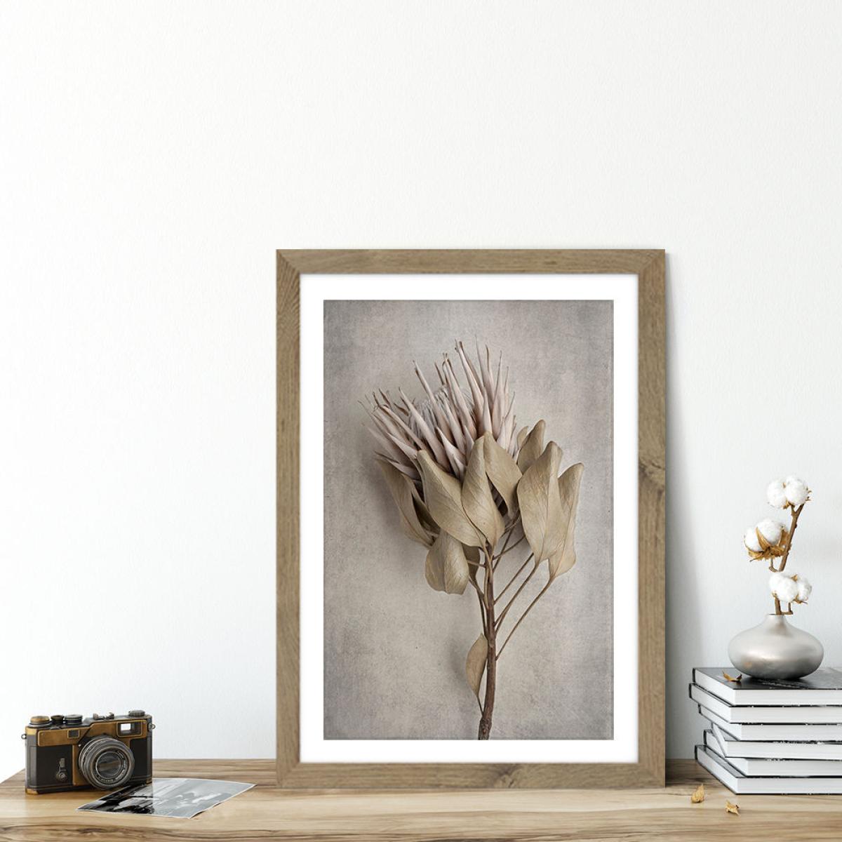 Everlasting 1 Art Print Oak Frame – image 6