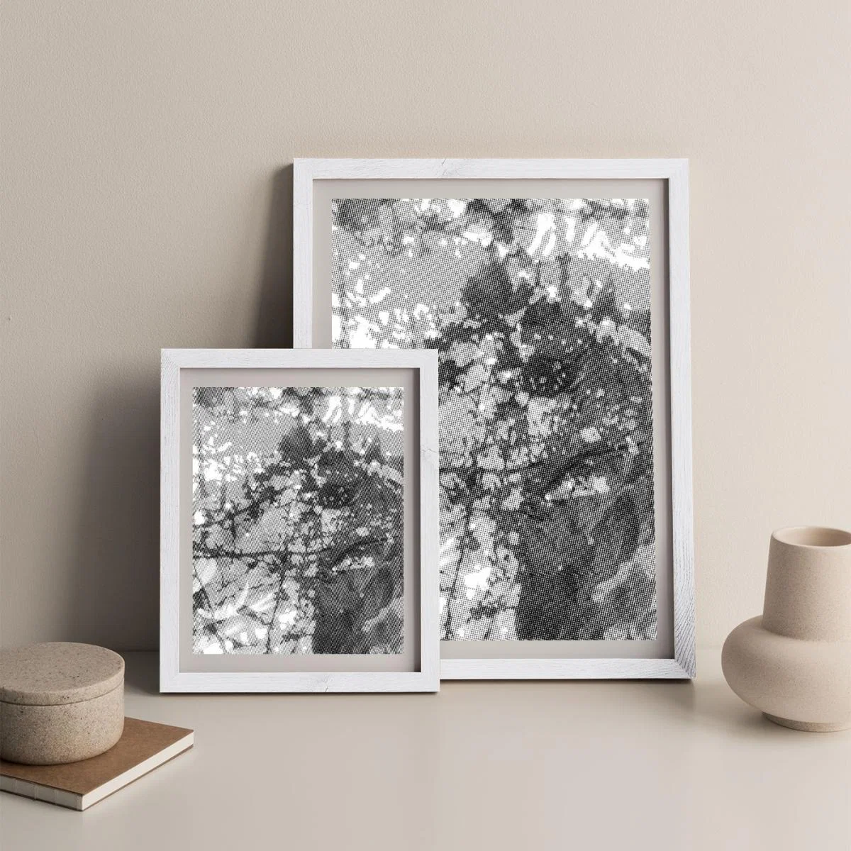 Research N°002 Art Print White Frame – image 5