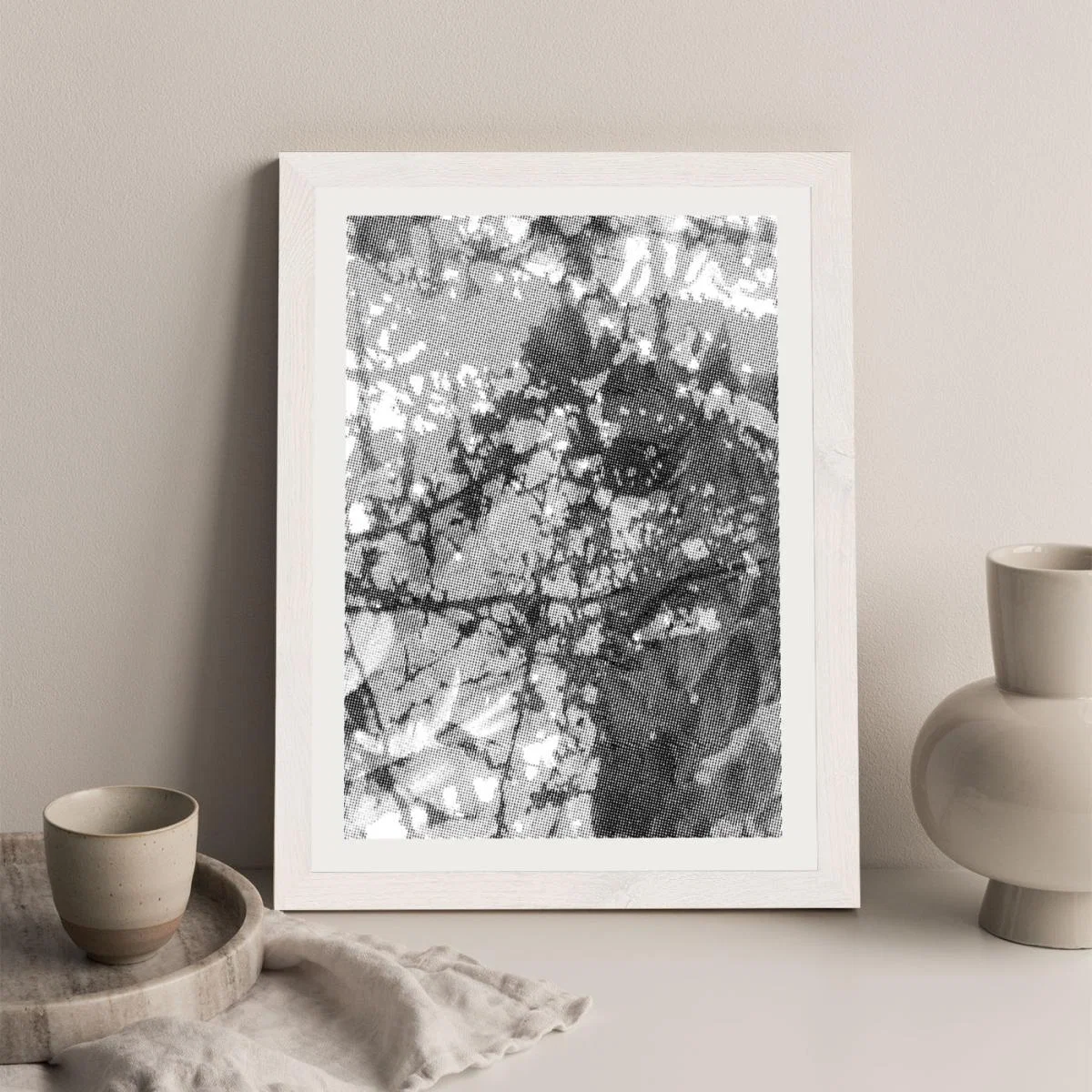 Research N°002 Art Print White Frame – image 6