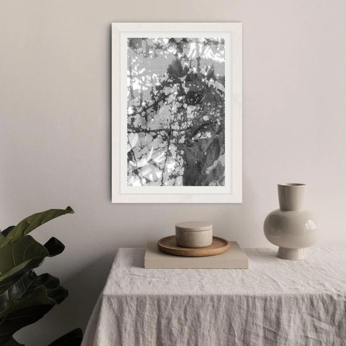 Research N°002 Art Print White Frame – image 8