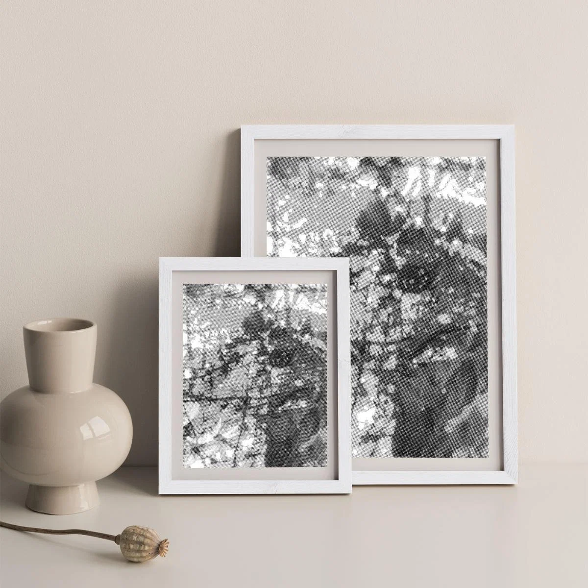 Research N°002 Art Print White Frame – image 9
