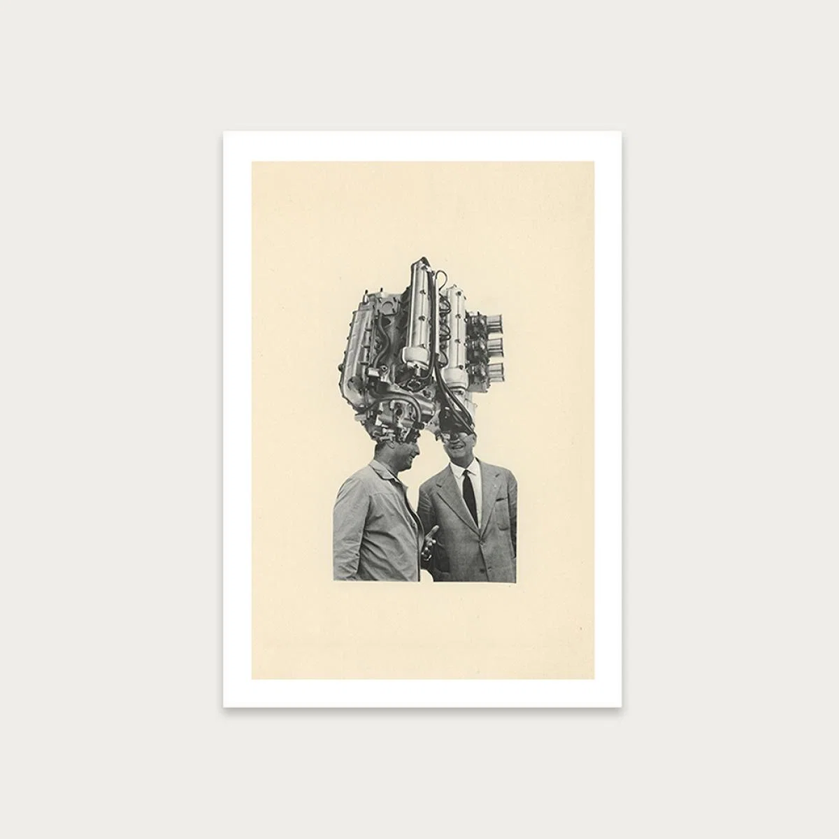 Motorheads Art Print Unframed