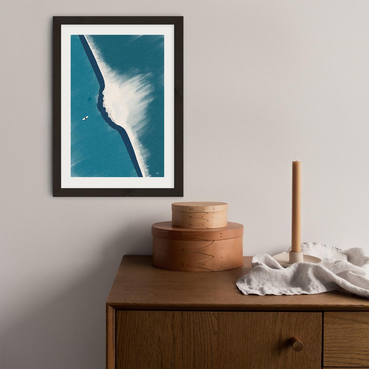 Mondays Remastered Art Print Black Frame – image 3