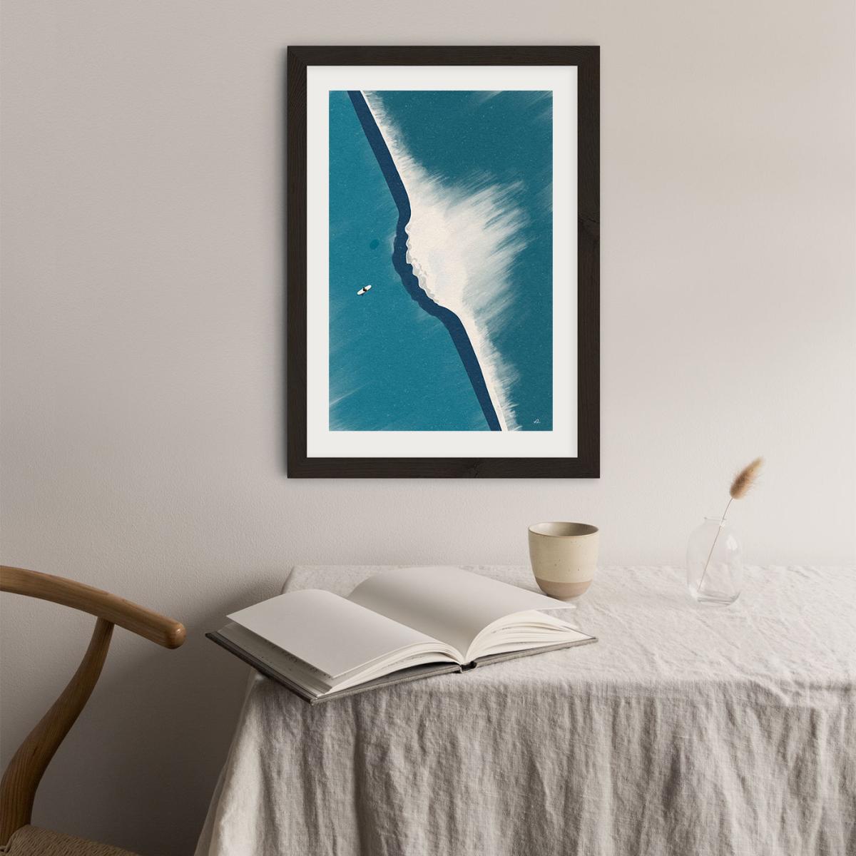 Mondays Remastered Art Print Black Frame – image 4